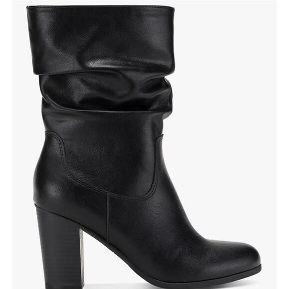 Style & Co. Womens Saraa Slouch Black Mid-Calf Boots 11 Medium NWOT - Picture 1 of 14